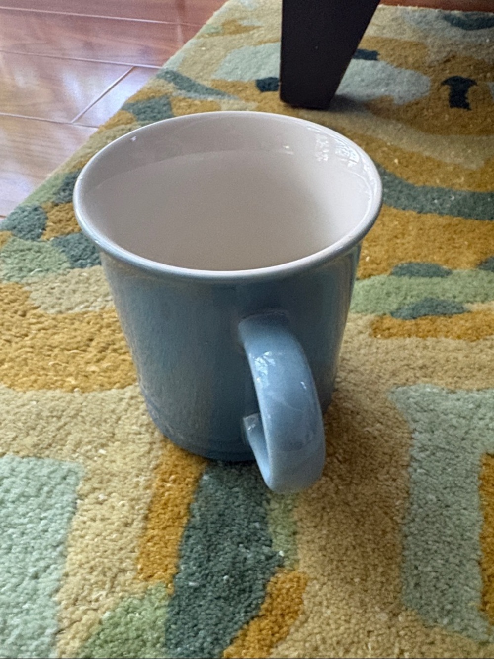 NWT Le Creuset Blue Chambray Stoneware Mug 14 oz - Picture 7 of 9